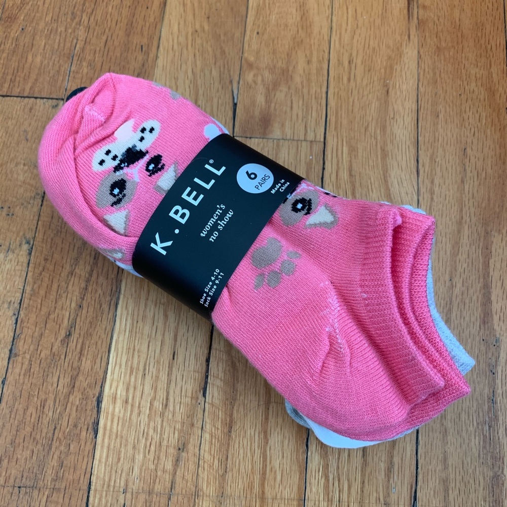 K. Bell Women’s No Show Ankle Sock